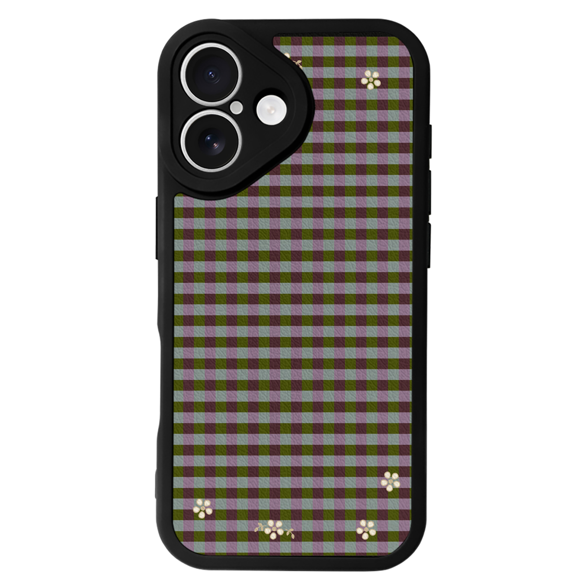 （画像用） Hello Kitty ハローキティ 【iPhone 16シリーズ対応】シリコンスマホケース（レザー調） 材質：シリコン